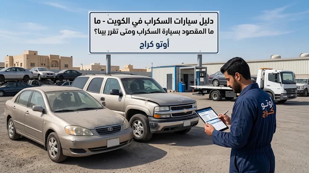 معنى سكراب سيارات في الكويت